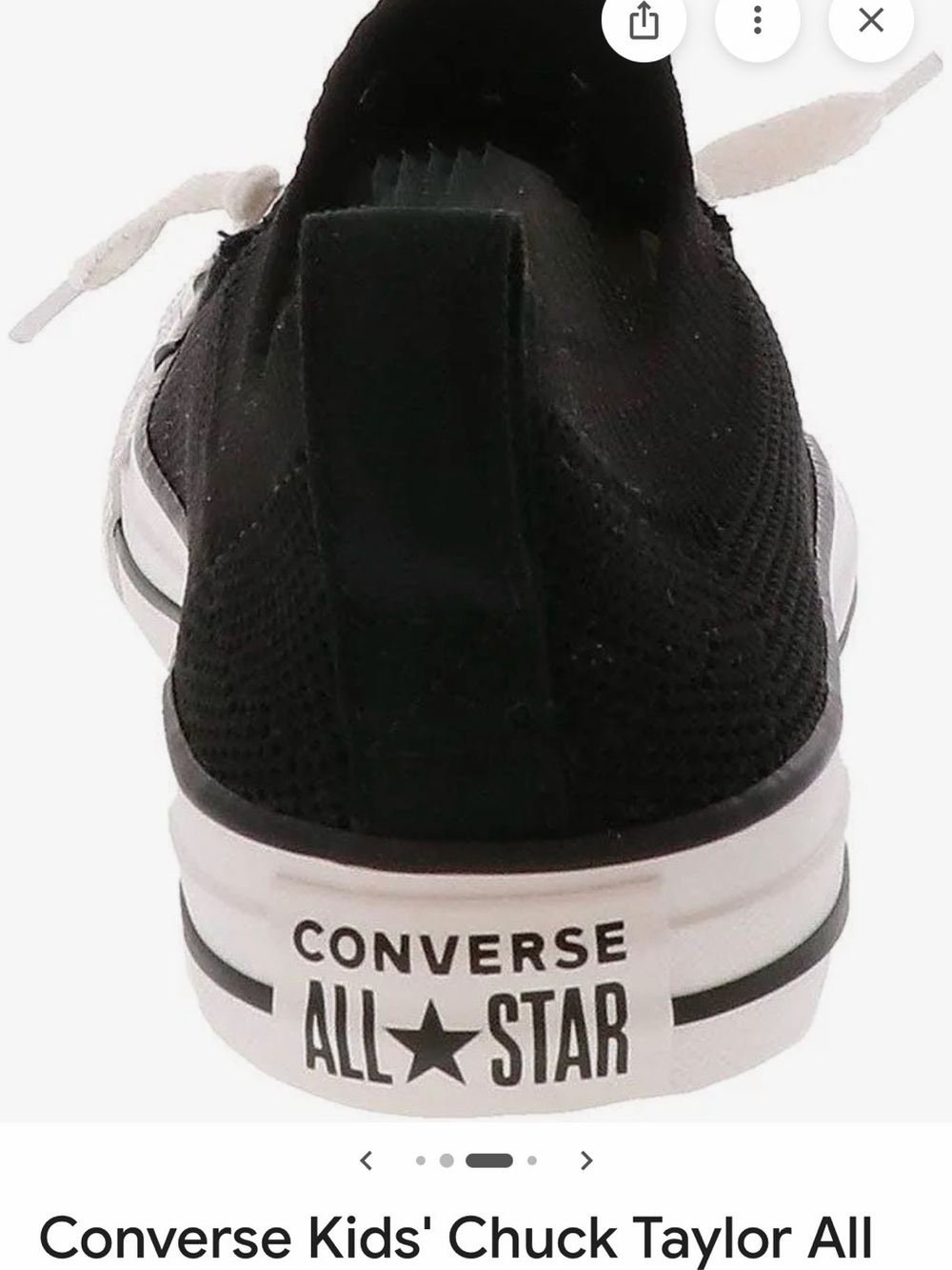 Kids' Chuck Taylor® All Star® Easy-On Knit Sneaker - Picture 8 of 9